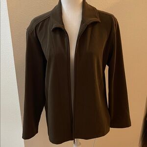 Chico's Dark Green Utility Jacket